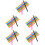 50Pcs Rubber Straps Elastic Bands for Bento Boxes Multi Color 7