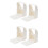 4Pcs White Plastic Loaf Bread Sandwich Toast Slice Cutter 5