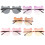 20Pcs Party Eyeglasses for Kids Durable Pc Material Assorted Colorful 3