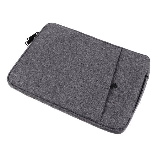 3Pcs Dark Grey Portable Laptop Carrying Bag Lightweight and Practical