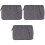 3Pcs Dark Grey Portable Laptop Carrying Bag Lightweight and Practical 4