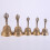 1Pc Brass Bell Golden Retro Vintage Archaize Decor Multi-Use 4