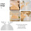 2Pcs Durable Acrylic Cutting Board Handle Template with Precise Design 11