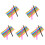 50Pcs Rubber Straps Elastic Bands for Bento Boxes Multi Color 4