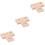 3Sets Kids Wooden Shape Matching Toys Cognitive Development Blocks 7