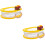 2Pcs Multi-Color Plastic Wind-Up Car Toy Boxes for Home Storage Decor 6