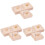 3Sets Kids Wooden Shape Matching Toys Cognitive Development Blocks 4