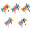 50Pcs Rubber Straps Elastic Bands for Bento Boxes Multi Color 5