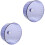 2Pcs Violet Hamster Running Wheel Quiet Plastic Exercise Toy 4