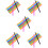 50Pcs Rubber Straps Elastic Bands for Bento Boxes Multi Color 8