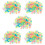 5Pcs Assorted Luminous Resin Rocks for Aquarium and Landscape 9