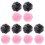 12Pcs Assorted Fur Microphone Windshield Covers Plush Mic Protection 2