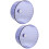 2Pcs Violet Hamster Running Wheel Quiet Plastic Exercise Toy 7