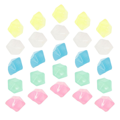 5Pcs Assorted Luminous Resin Rocks for Aquarium and Landscape 1