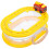 2Pcs Multi-Color Plastic Wind-Up Car Toy Boxes for Home Storage Decor 2