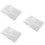 3Pcs Durable Transparent PVC Travel File Organizer Document Bags 9