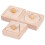 3Sets Kids Wooden Shape Matching Toys Cognitive Development Blocks 3