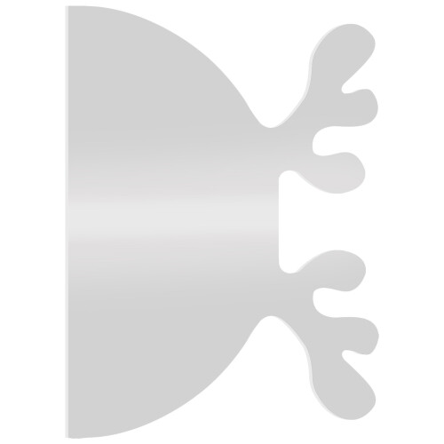 2Pcs Durable Acrylic Cutting Board Handle Template with Precise Design 1