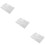 3Pcs Durable Transparent PVC Travel File Organizer Document Bags 11