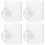 4Pcs Convenient Fish Feeder Ring Acrylic Aquarium Feeding Tool 6