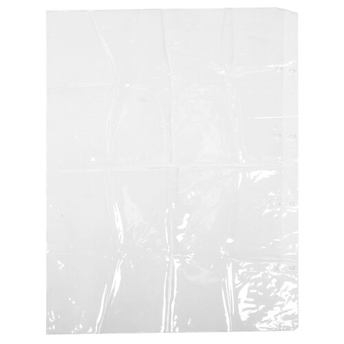 3Pcs Durable Transparent PVC Travel File Organizer Document Bags 2