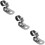 3Pcs Lightweight Hard Hat Light Clip Mounts for Safety Silver 8