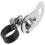 3Pcs Lightweight Hard Hat Light Clip Mounts for Safety Silver 2