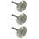 3Pcs Silver Rotary Tool Diamond Discs for Gemstones Glass Cutting 8