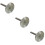 3Pcs Silver Rotary Tool Diamond Discs for Gemstones Glass Cutting 9