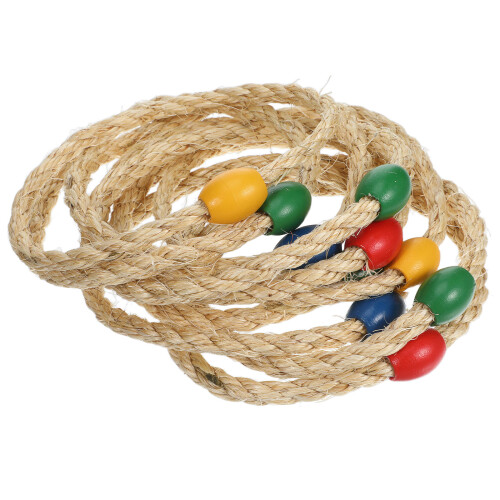 40Pcs Parent-Child Ring Toss Game Assorted Color Fine Craftsmanship