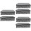 6Pcs Grey Comforter Storage Bags with Handles and Window Panel 4
