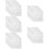 500Pcs Silver Candy Wrappers for Birthday, Wedding, and Gift Packaging 10