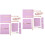 2Sets DIY Bag Accessory Kit Violet PU for Crafting Unique Bags 4