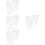 16Pcs Large Transparent Paint Tray Liners Easy-Clean Paint Roller Tray 7