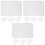 300Pcs Environment-Friendly White Blank Gratitude Cards for Festivals 3