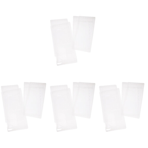 16Pcs Large Transparent Paint Tray Liners Easy-Clean Paint Roller Tray 1