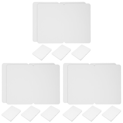 300Pcs Environment-Friendly White Blank Gratitude Cards for Festivals 1
