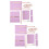2Sets DIY Bag Accessory Kit Violet PU for Crafting Unique Bags 7