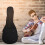 1Pc Chic Black Mandolin Container Durable Oxford Cloth Carrying Bag 8