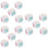 15Pcs Assorted Acrylic Game Props for Bar and Party Drinking Fun 9