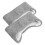 8Pcs Grey Plush Ear Muffs for Sleep Soft Elastic Noise Reduction Warm 1