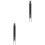2Stk Dual-End Make-Up Stifte in ABS Robust Für Den 5