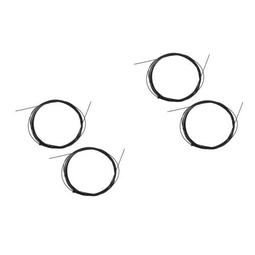 4Pcs Durable Black Bike Brake Wire Core Front Rear Cable for 2