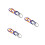 3Pcs Badminton Racket Strings Assorted Color Durable High Elasticity 3