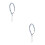 2Pcs Blue Crystal Phone Strap Multi-Function Mobile Phone Chain Decor 8