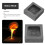 2Pcs DIY Graphite Metal Casting Molds Black Non-Deformable Durable Set 5