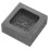 2Pcs DIY Graphite Metal Casting Molds Black Non-Deformable Durable Set 2