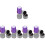 10Pcs Assorted Color Mosquito Stamp Self Inking Prank Toy for Students 6