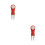 2Pcs Red Golfs Divot Fixing Tool Folding Design Smooth Surface Golfing 5