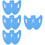 8Pcs Eva Swim Float Kick Board with Low Water Absorption for Training 8